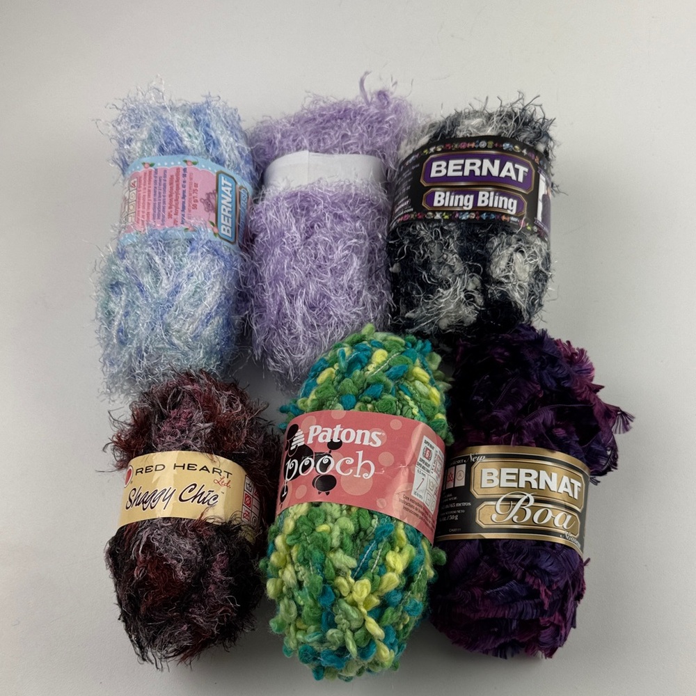 Assorted Yarn Bundle - Bernat, Patons, Red Heart